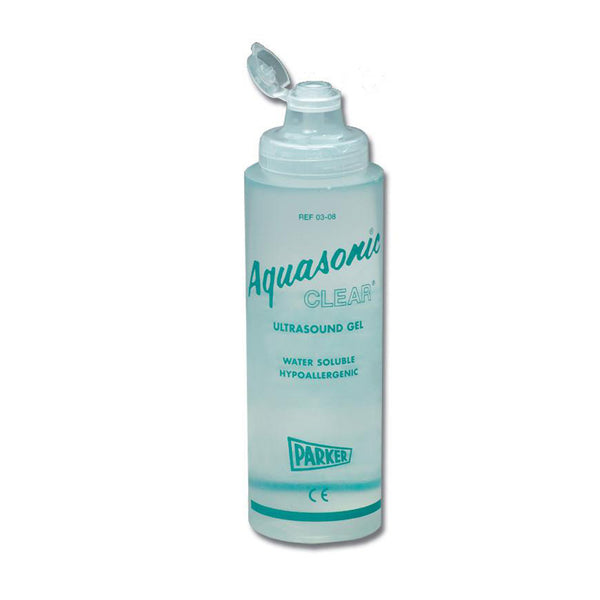 03-08 Aquasonic Clear Ultrasound Gel 8.5Oz 12 Bottle/Box