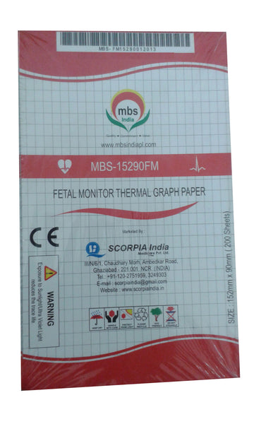 L&T HC-15290FMZ ECG Paper(90 mm x 152 mm.)