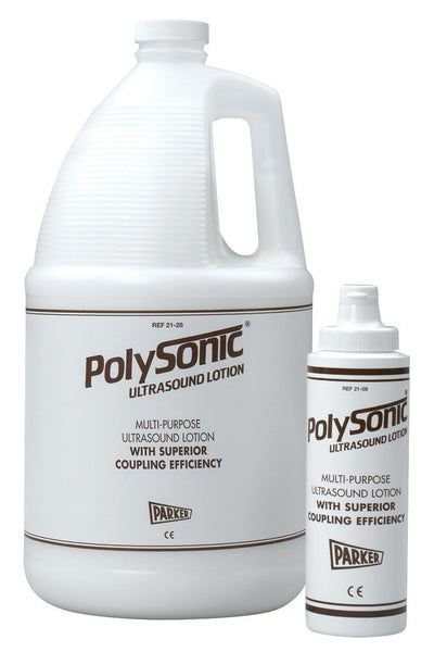 21-28 Polysonic Ultrasound Lotion , 1 Gallon with Dispenser