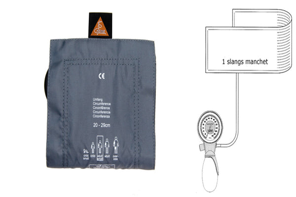 Single-tube cuff (Small adult ,14 x 53)