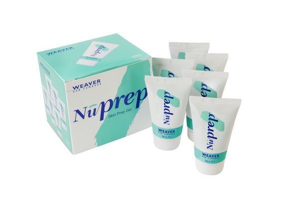 Weaver Nuprep Skin Prep Gel - 6 Pack of 25g Tubes