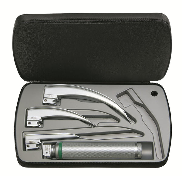 Classic+ LED Fiber Optic Laryngoscope Set