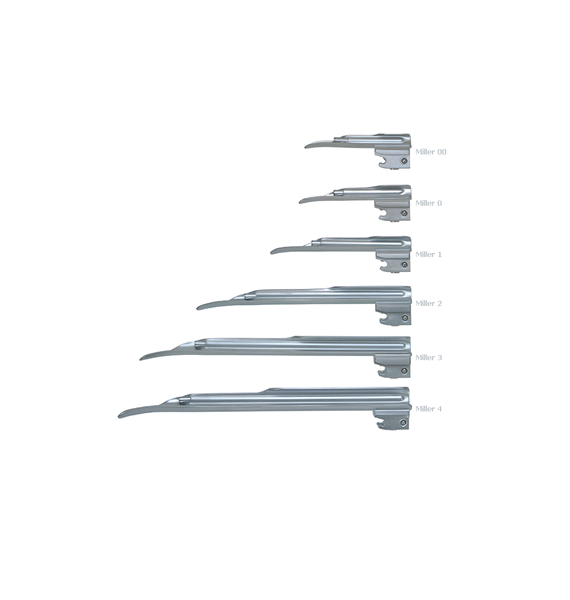 Classic+ Miller Fiber Optic Blades - Miller 00 F-000.22.119