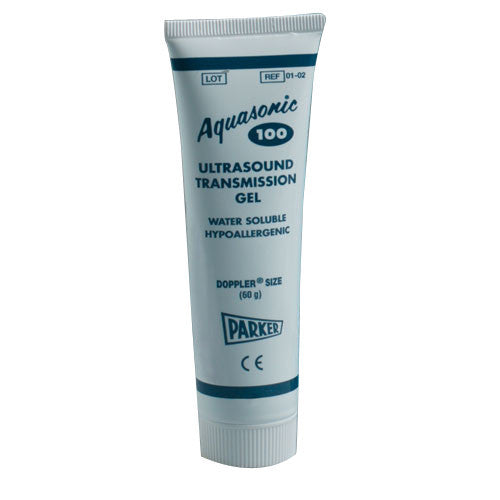 01-02 Aquasonic 100 Ultrasound  Gel - 60g Doppler  size Tube, 12 per box