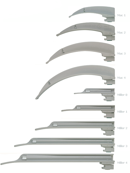 XP Disposable Laryngoscope Blades - Miller 1  F-000.22.772