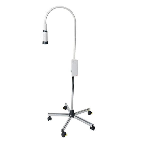 HEINE EL10 LED Examination Light With Metal Base Wheeled Stand